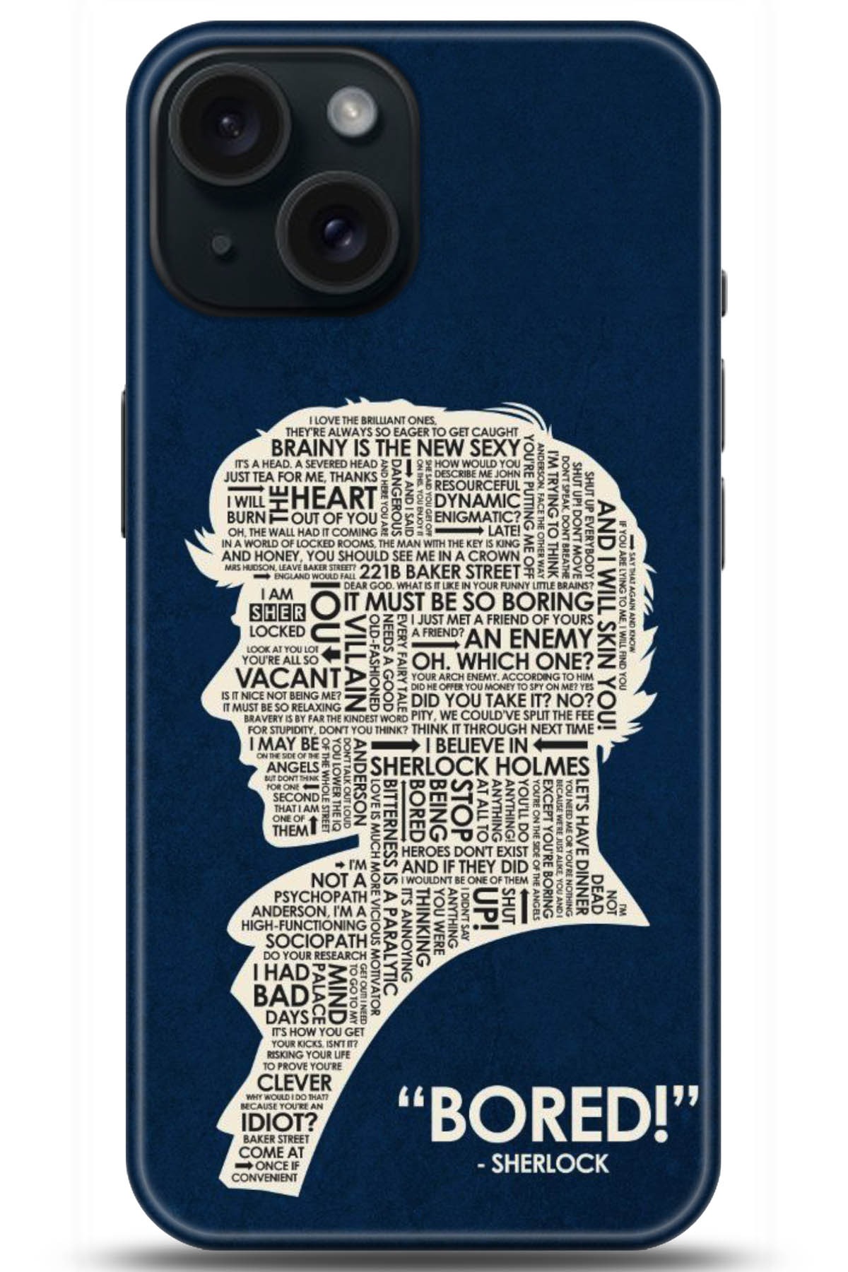 Apple iPhone 15 Uyumlu Kılıf HD Baskılı Kılıf - Followed Institution 5156