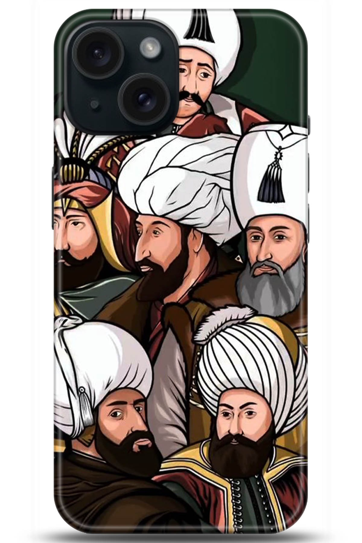 Apple iPhone 15 Uyumlu Kılıf HD Baskılı Kılıf - Followed Institution 5289