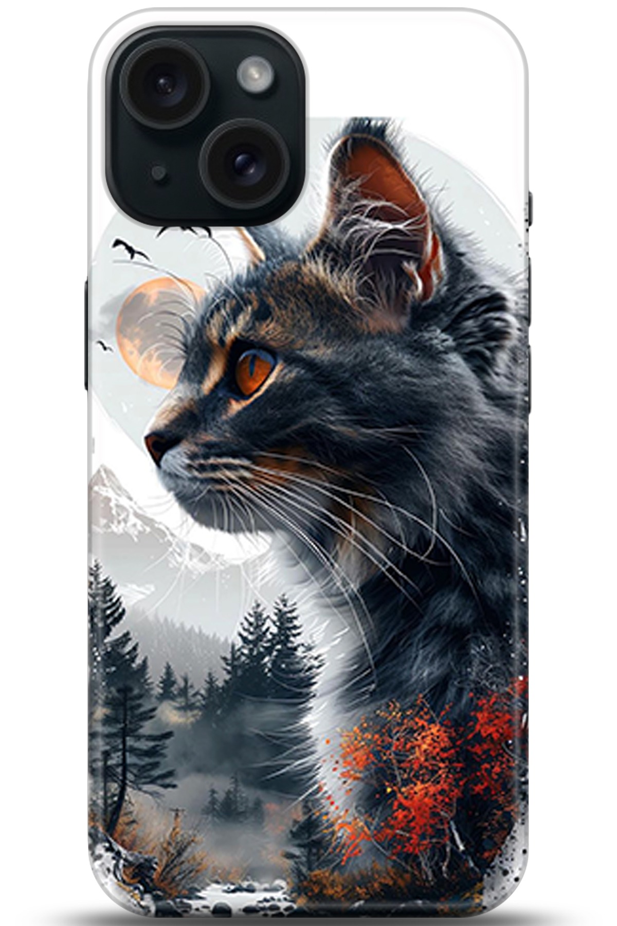 Apple iPhone 15 Uyumlu Kılıf HD Baskılı Kılıf - Followed Institution 5319