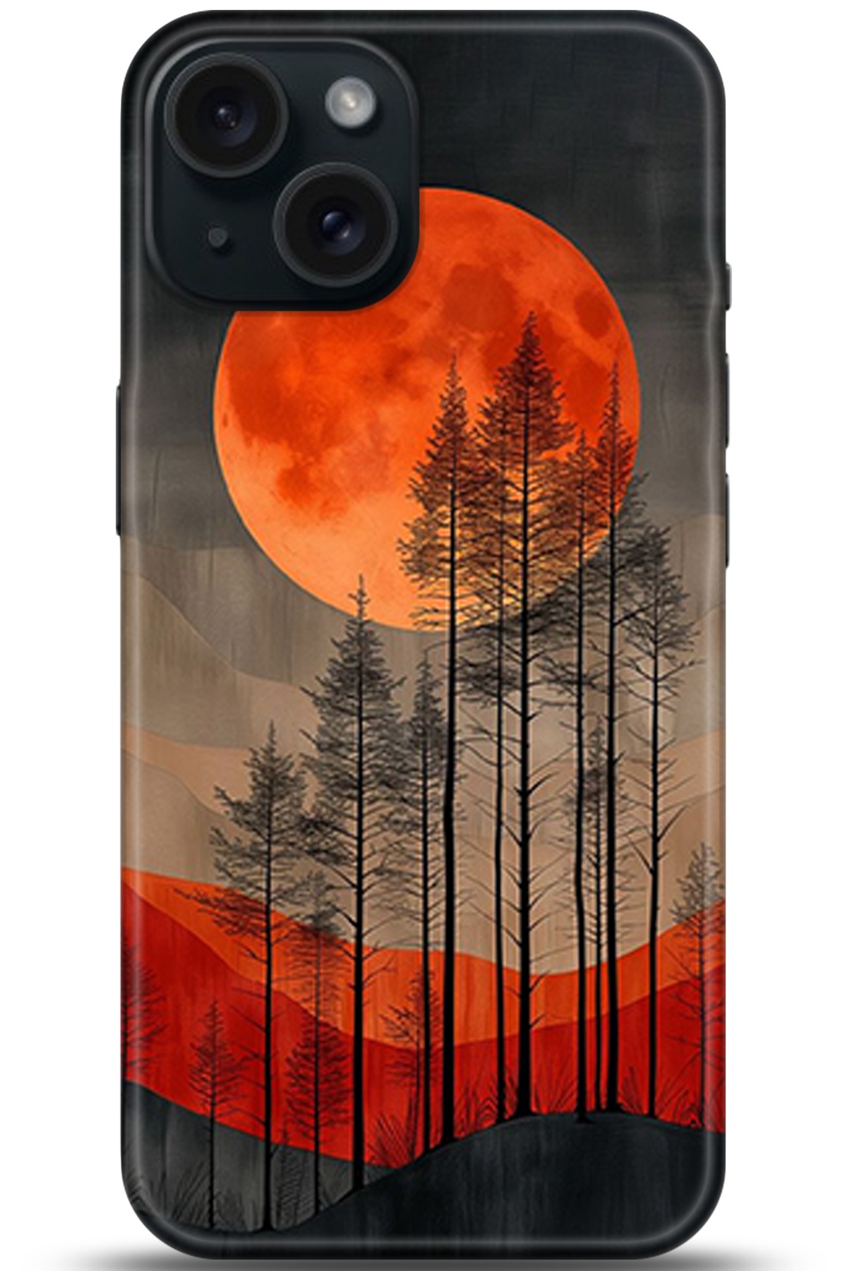 Apple iPhone 15 Uyumlu Kılıf HD Baskılı Kılıf - Followed Institution 5370