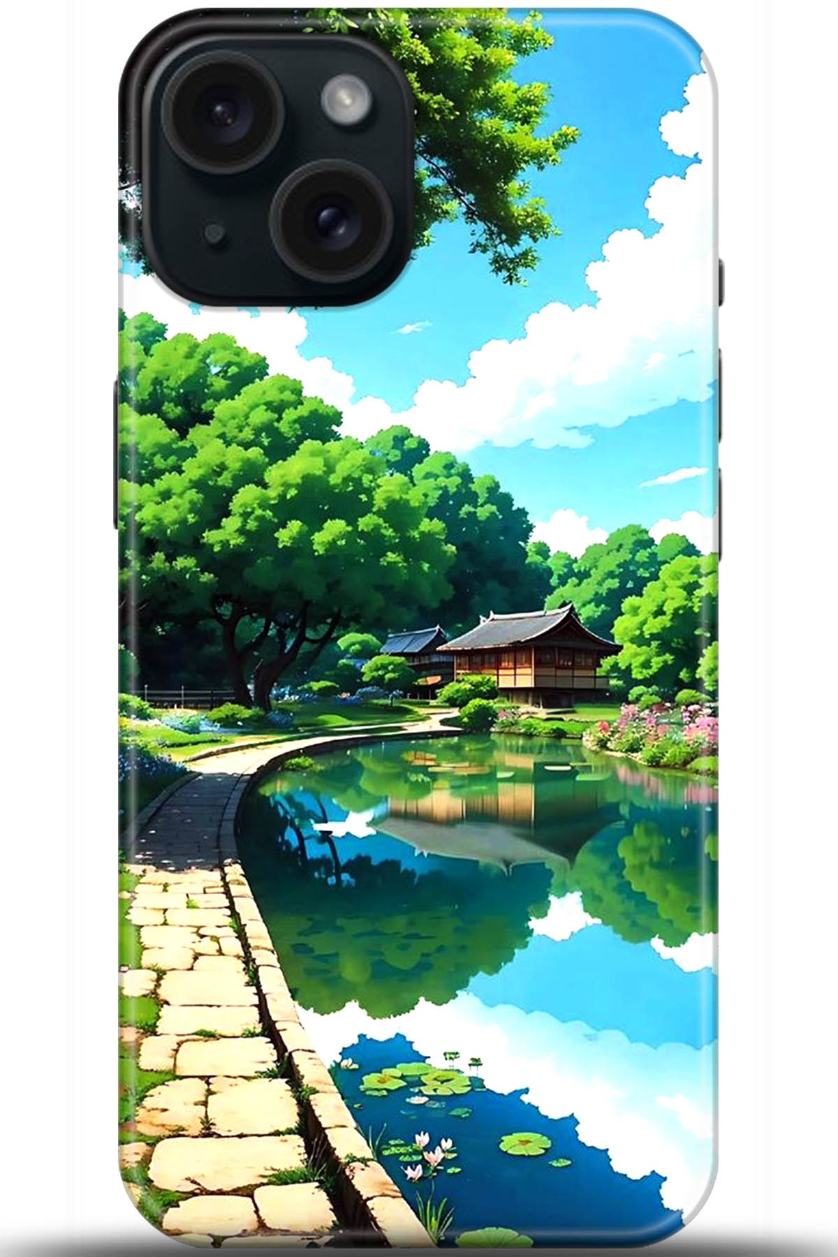 Apple iPhone 15 Uyumlu Kılıf HD Baskılı Kılıf - Followed Institution 5463