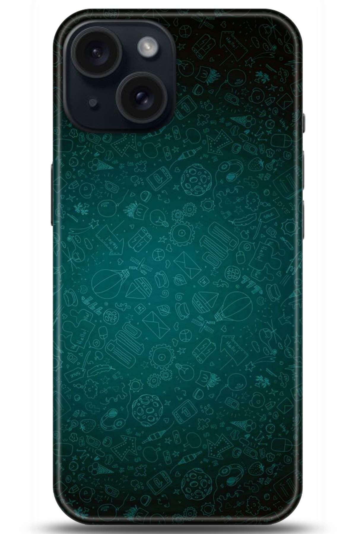 Apple iPhone 15 Plus Uyumlu Kılıf HD Baskılı Kılıf - Followed Institution 5255