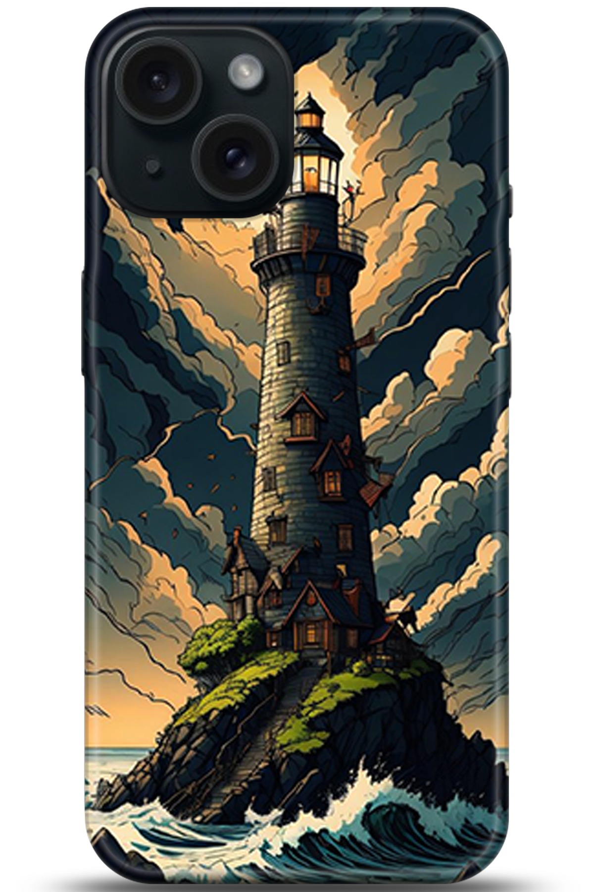 Apple iPhone 15 Plus Uyumlu Kılıf HD Baskılı Kılıf - Followed Institution 5363