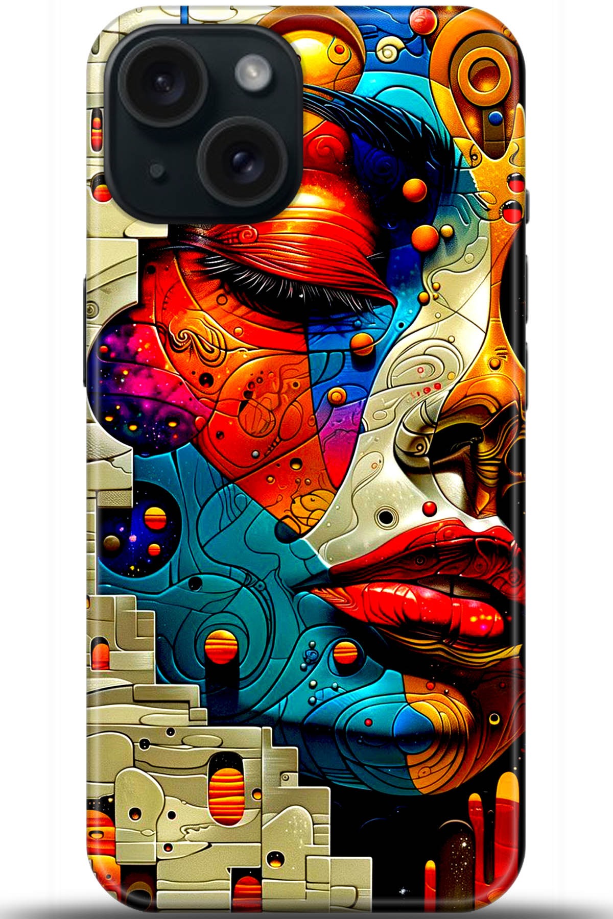 Apple iPhone 15 Plus Uyumlu Kılıf HD Baskılı Kılıf - Followed Institution 5422