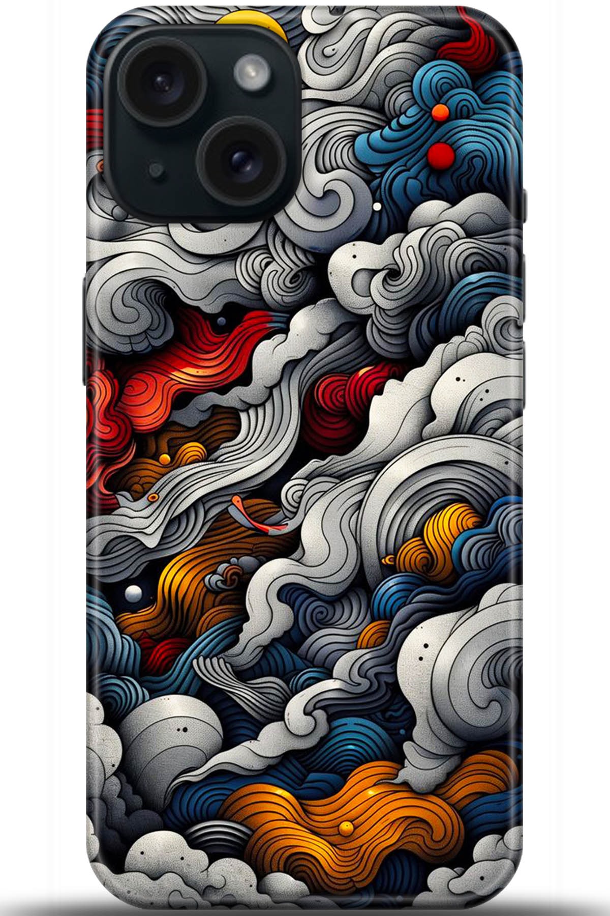 Apple iPhone 15 Plus Uyumlu Kılıf HD Baskılı Kılıf - Followed Institution 5436