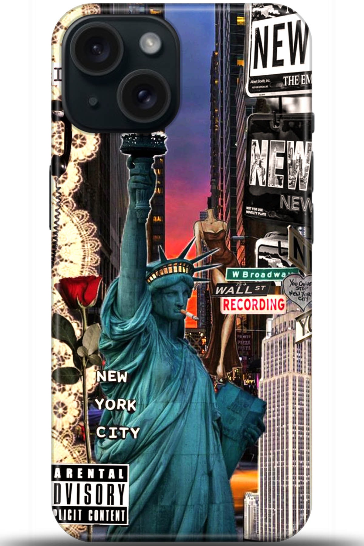 Apple iPhone 15 Plus Uyumlu Kılıf HD Baskılı Kılıf - Followed Institution 5618