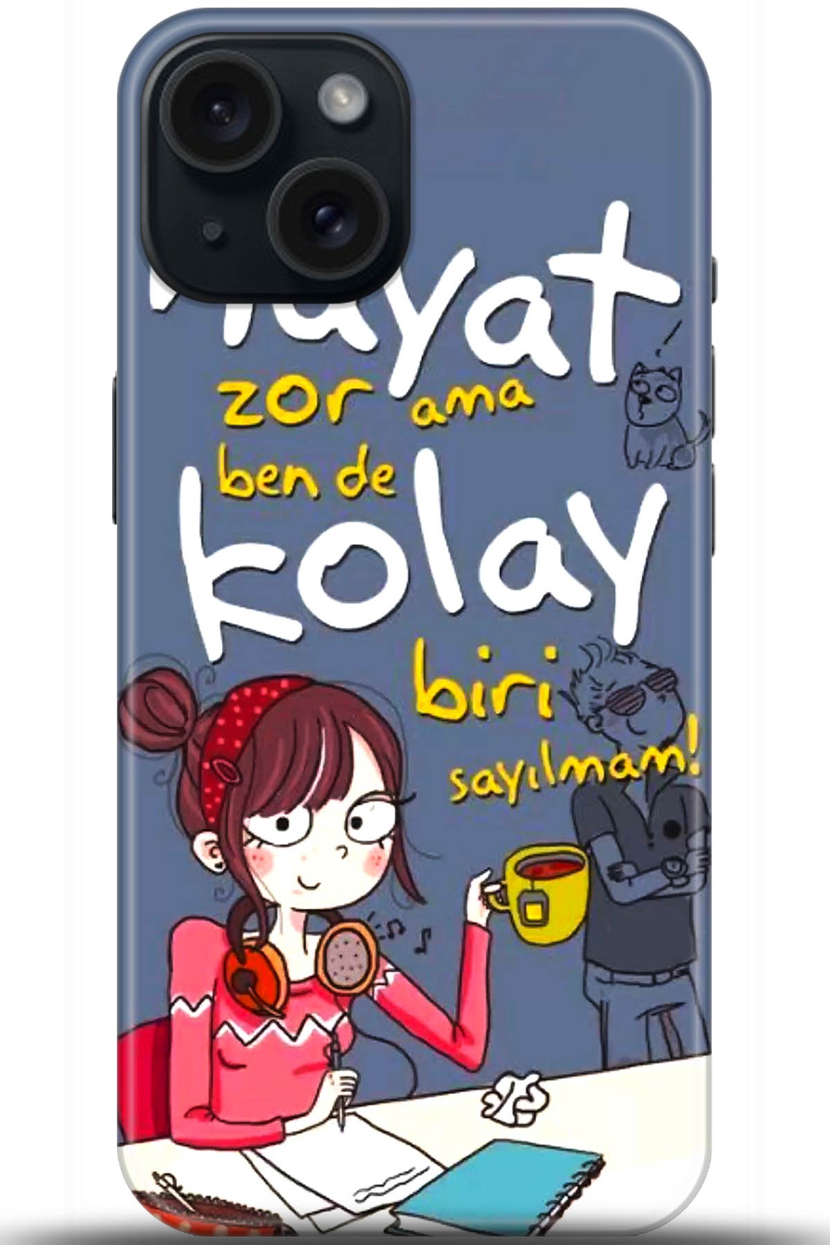 Apple iPhone 15 Plus Uyumlu Kılıf HD Baskılı Kılıf - Followed Institution 5686