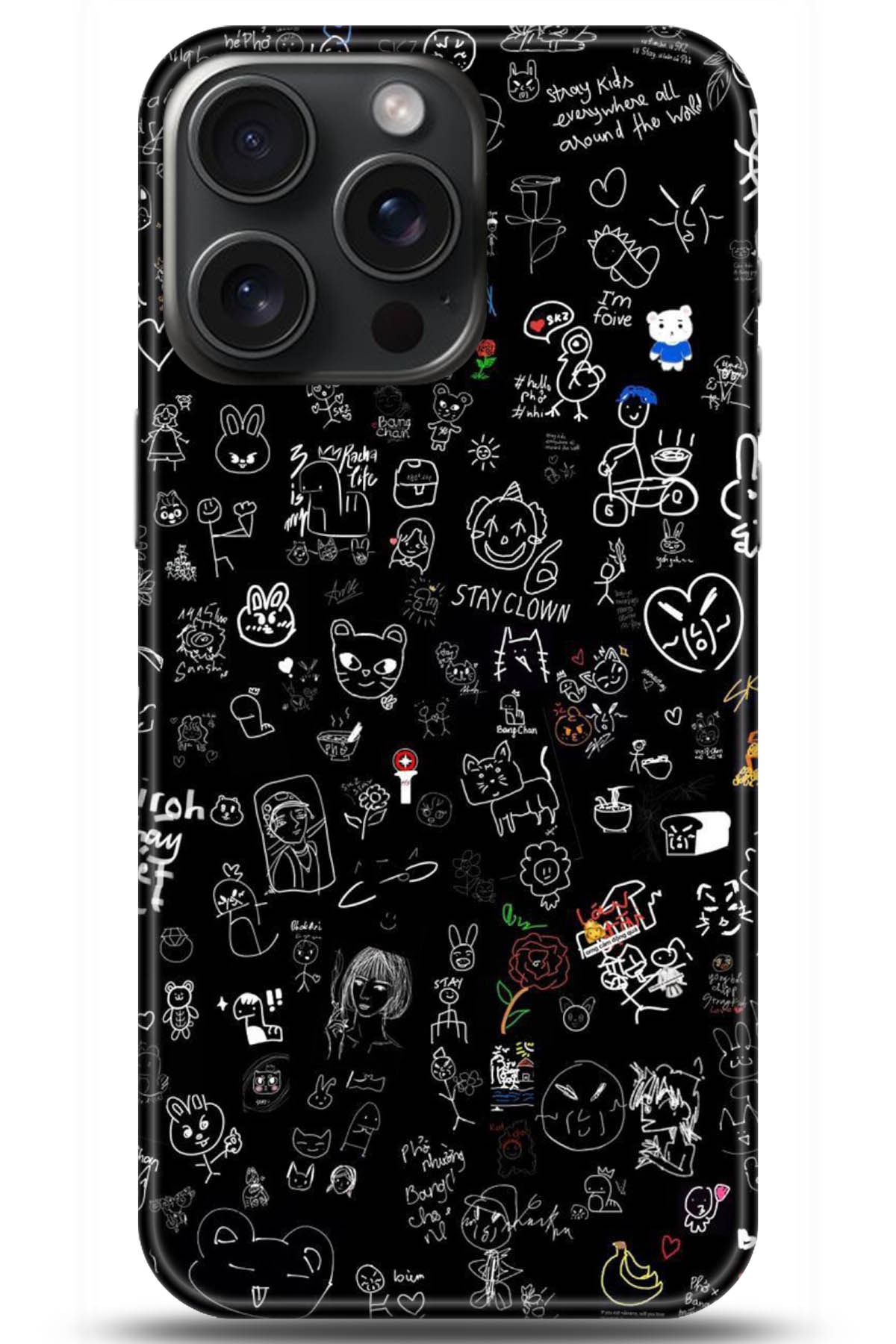 Apple iPhone 15 Pro Uyumlu Kılıf HD Baskılı Kılıf - Followed Institution 5143