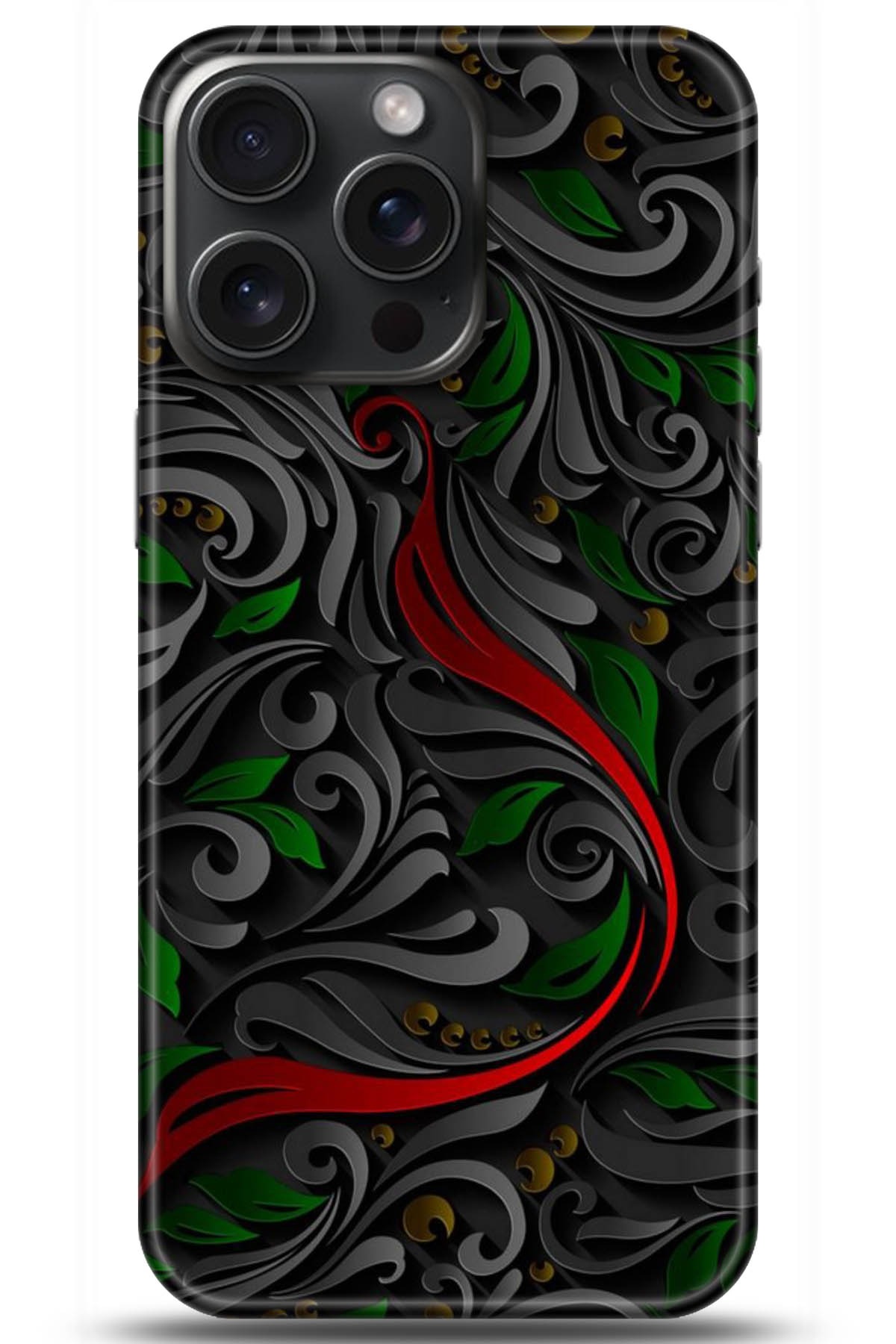 Apple iPhone 15 Pro Uyumlu Kılıf HD Baskılı Kılıf - Followed Institution 5145