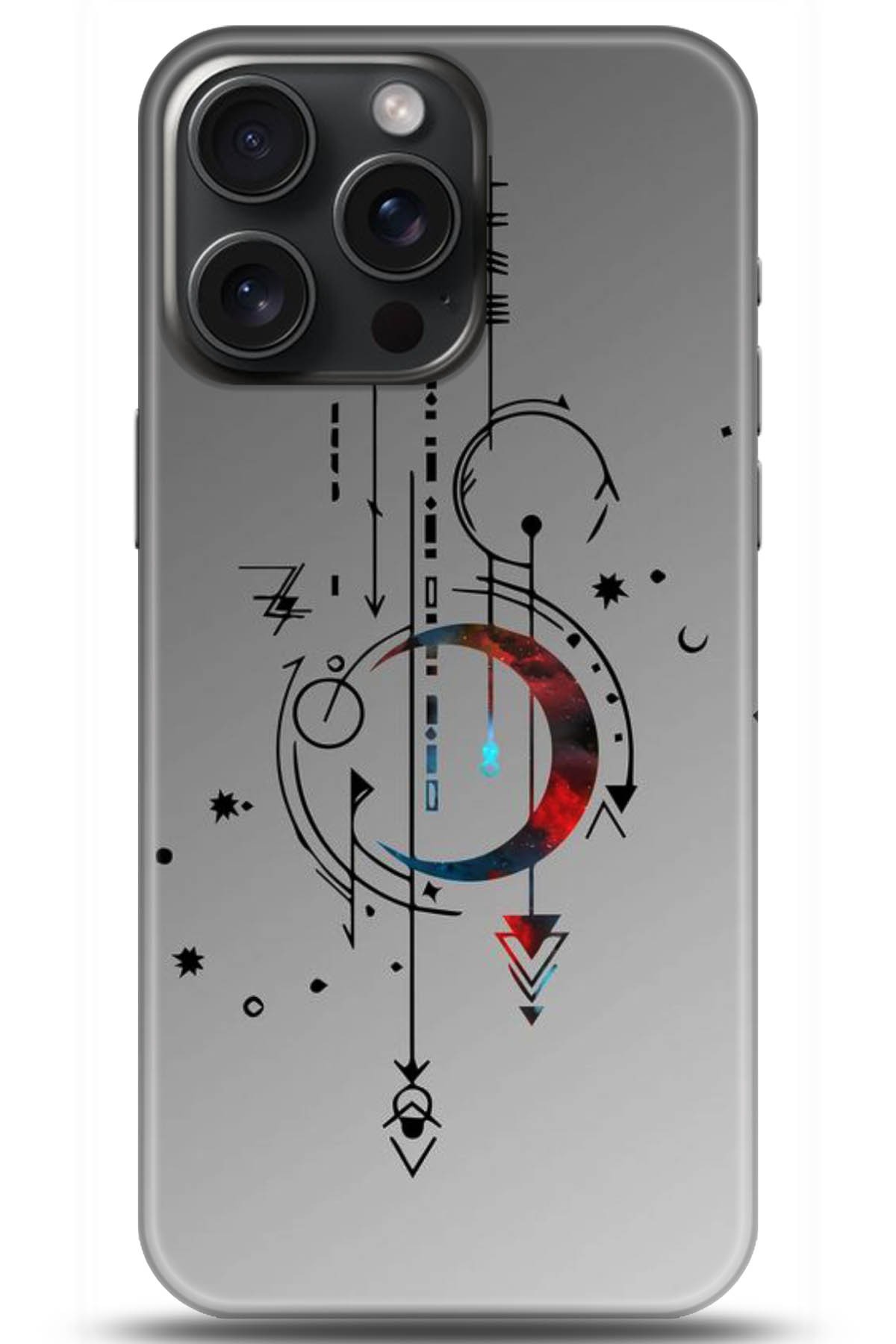 Apple iPhone 15 Pro Uyumlu Kılıf HD Baskılı Kılıf - Followed Institution 5182