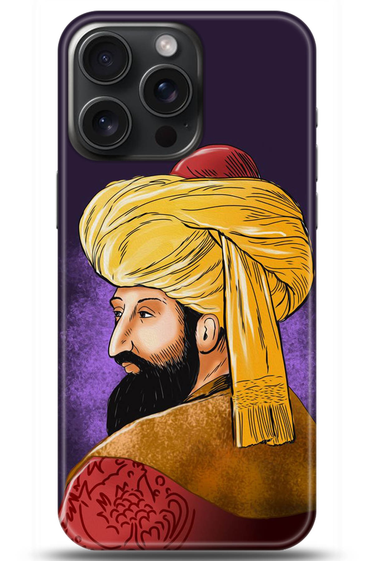 Apple iPhone 15 Pro Uyumlu Kılıf HD Baskılı Kılıf - Followed Institution 5205