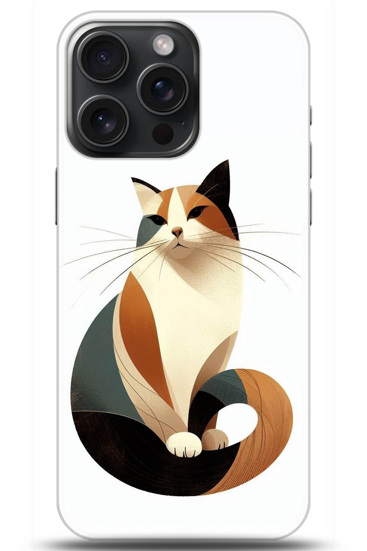 Apple iPhone 15 Pro Uyumlu Kılıf HD Baskılı Kılıf - Followed Institution 5213