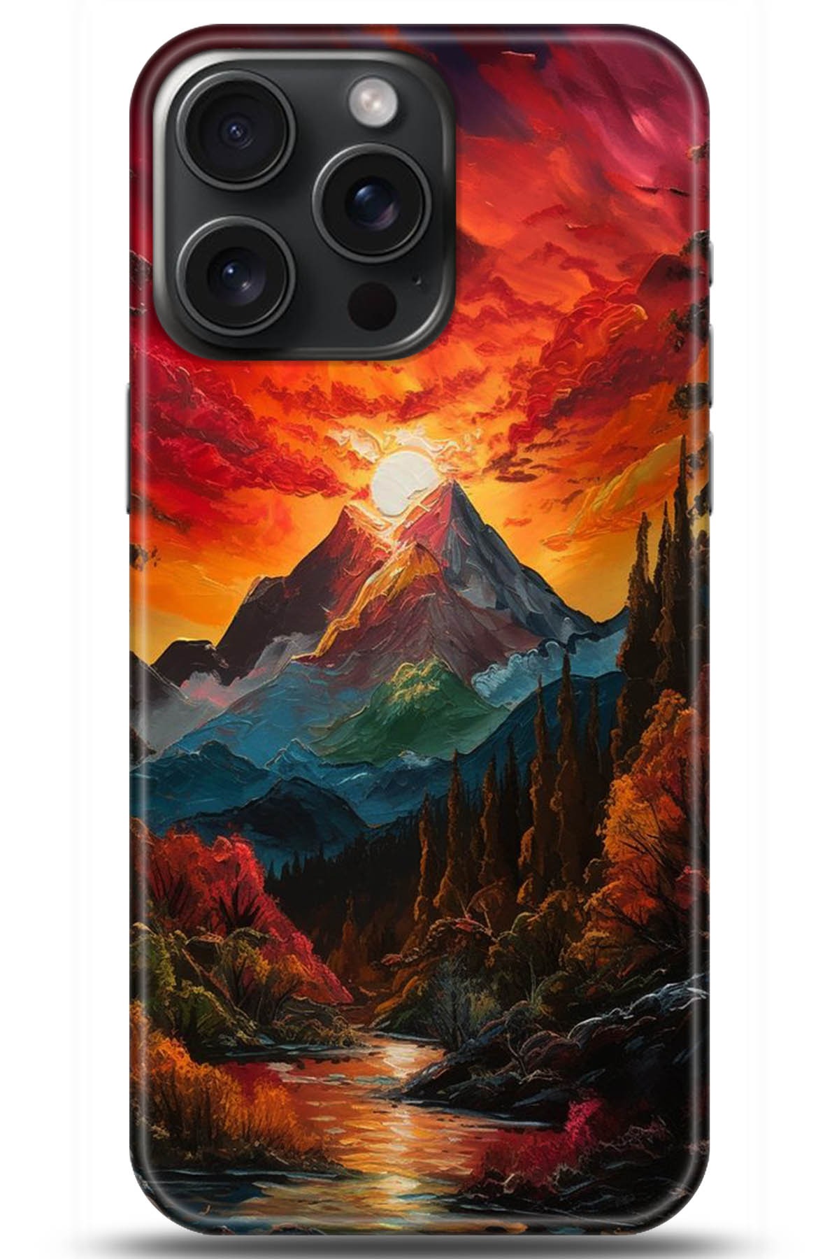 Apple iPhone 15 Pro Uyumlu Kılıf HD Baskılı Kılıf - Followed Institution 5224