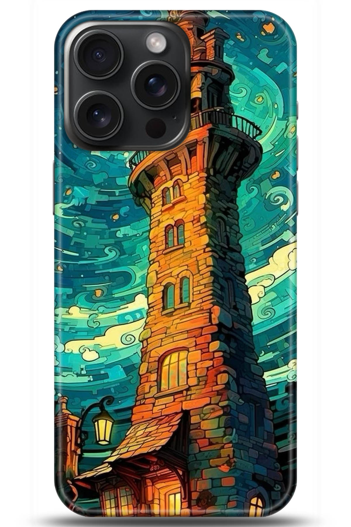 Apple iPhone 15 Pro Uyumlu Kılıf HD Baskılı Kılıf - Followed Institution 5233