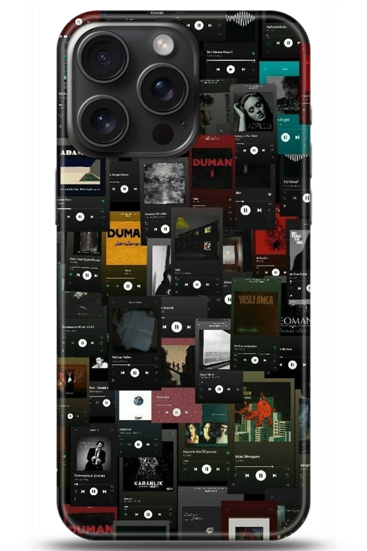 Apple iPhone 15 Pro Uyumlu Kılıf HD Baskılı Kılıf - Followed Institution 5264