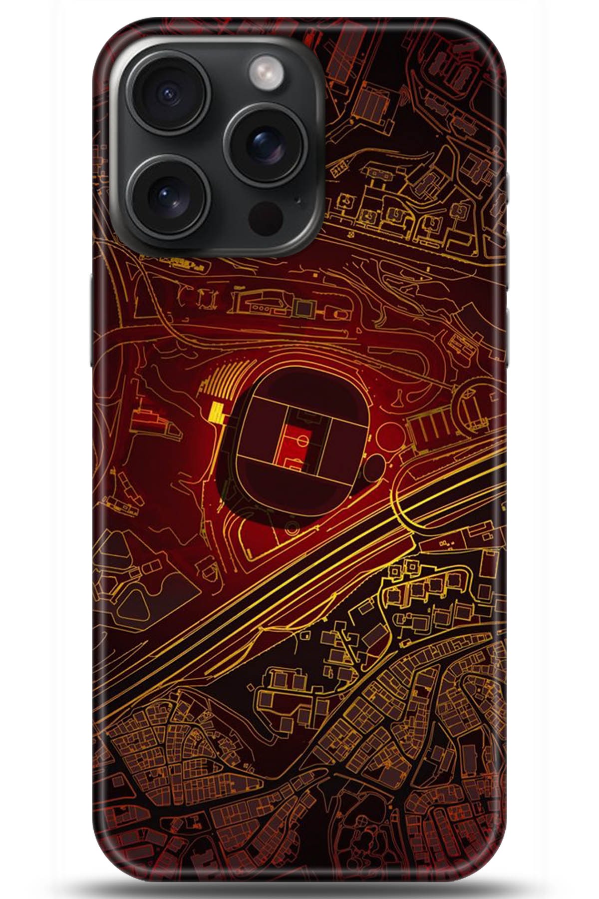 Apple iPhone 15 Pro Uyumlu Kılıf HD Baskılı Kılıf - Followed Institution 5297