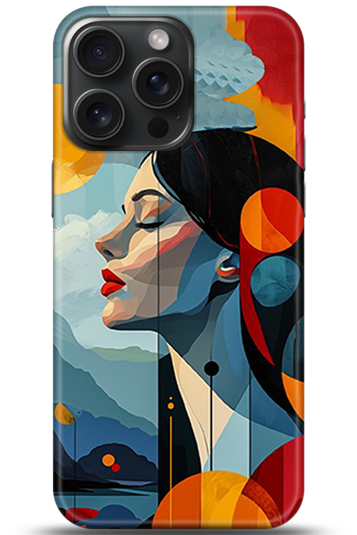 Apple iPhone 15 Pro Uyumlu Kılıf HD Baskılı Kılıf - Followed Institution 5367