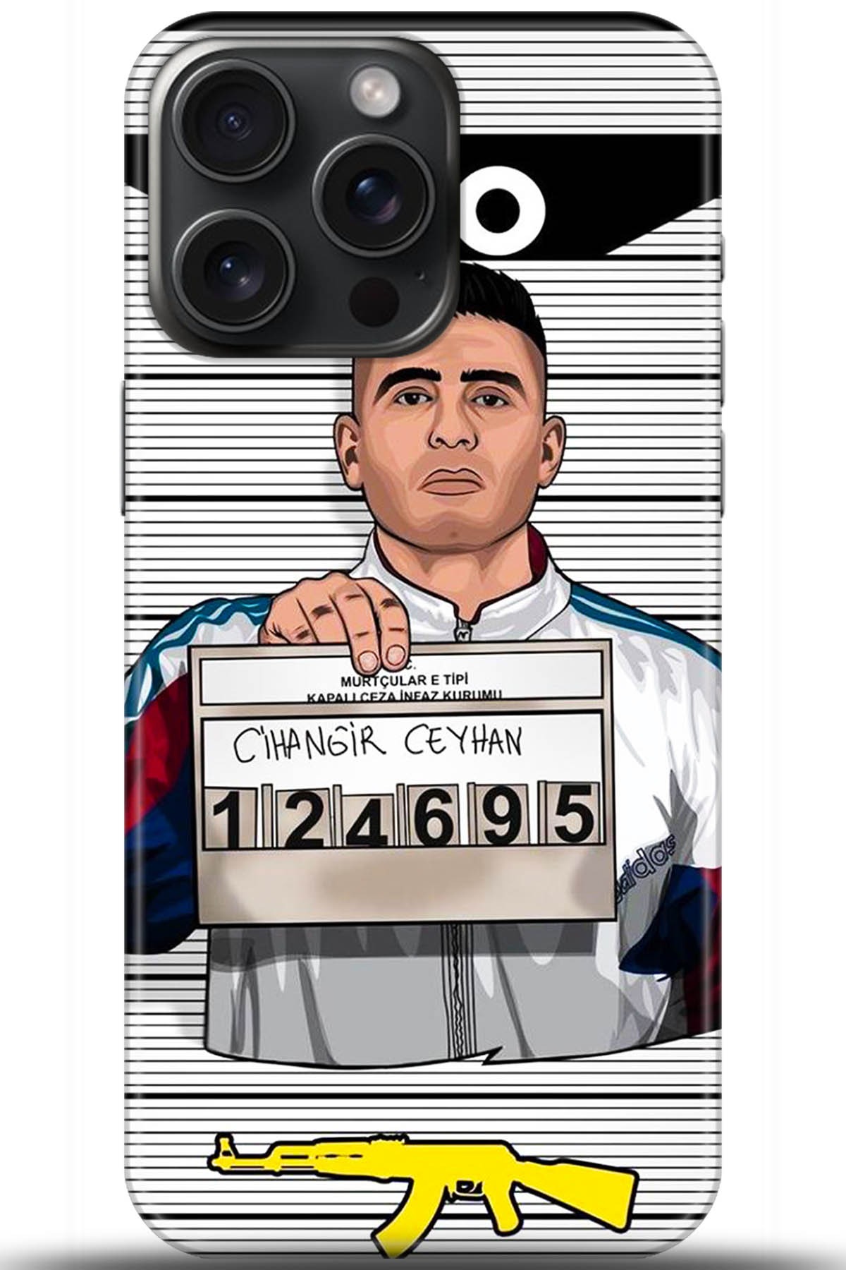 Apple iPhone 15 Pro Uyumlu Kılıf HD Baskılı Kılıf - Followed Institution 5411