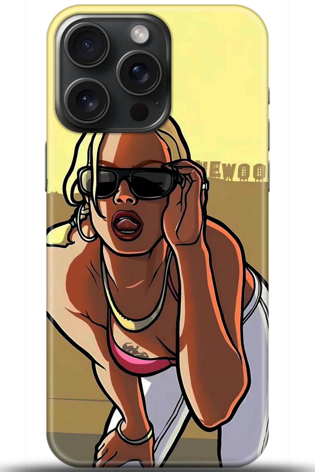 Apple iPhone 15 Pro Uyumlu Kılıf HD Baskılı Kılıf - Followed Institution 5412