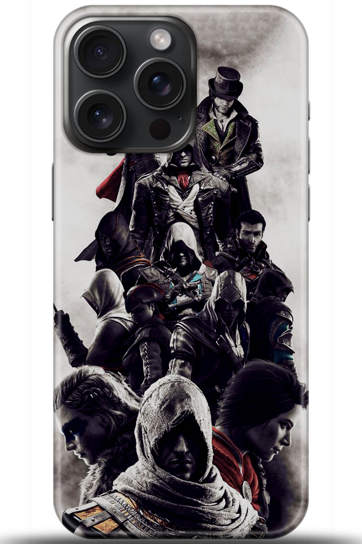 Apple iPhone 15 Pro Uyumlu Kılıf HD Baskılı Kılıf - Followed Institution 5426