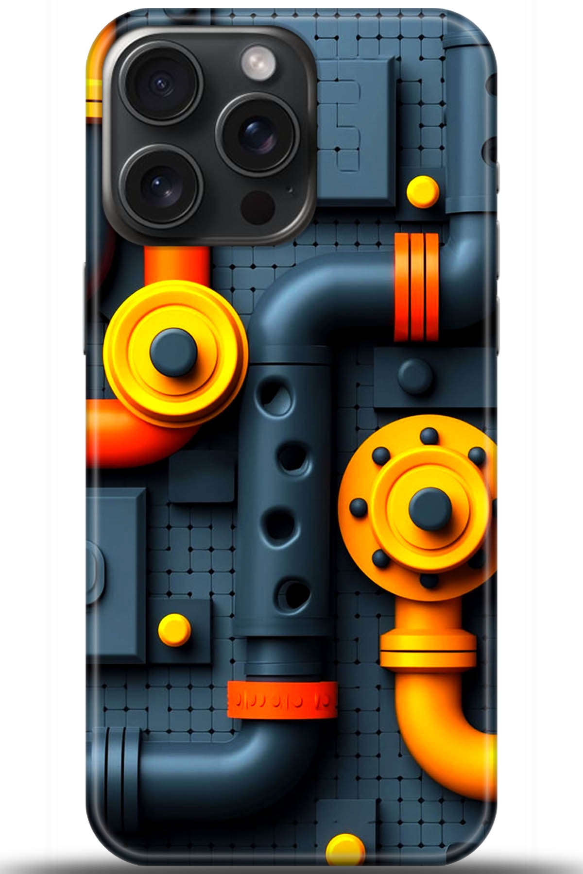 Apple iPhone 15 Pro Uyumlu Kılıf HD Baskılı Kılıf - Followed Institution 5466