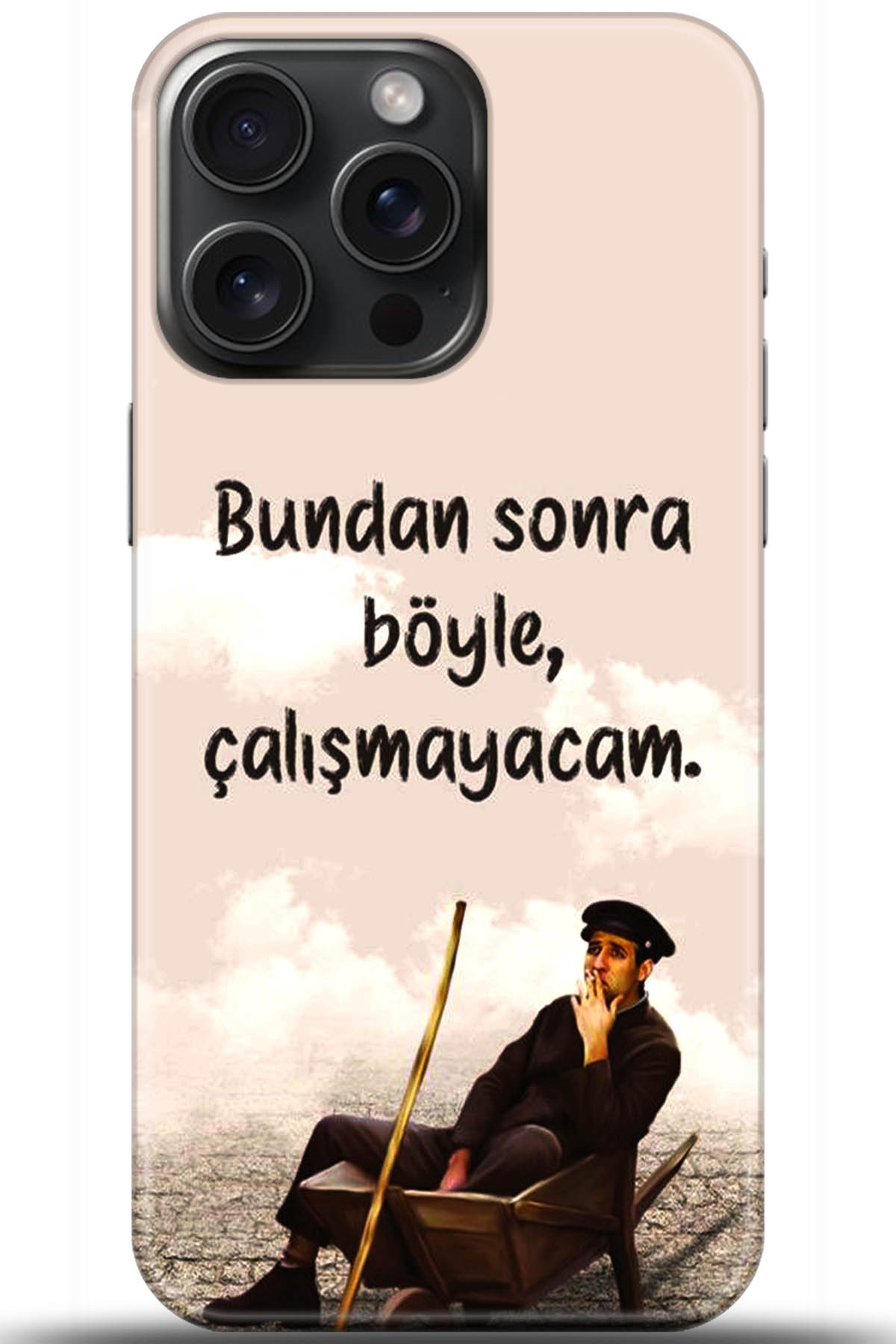 Apple iPhone 15 Pro Uyumlu Kılıf HD Baskılı Kılıf - Followed Institution 5592