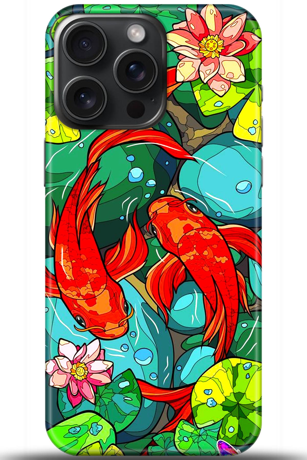 Apple iPhone 15 Pro Uyumlu Kılıf HD Baskılı Kılıf - Followed Institution 5700