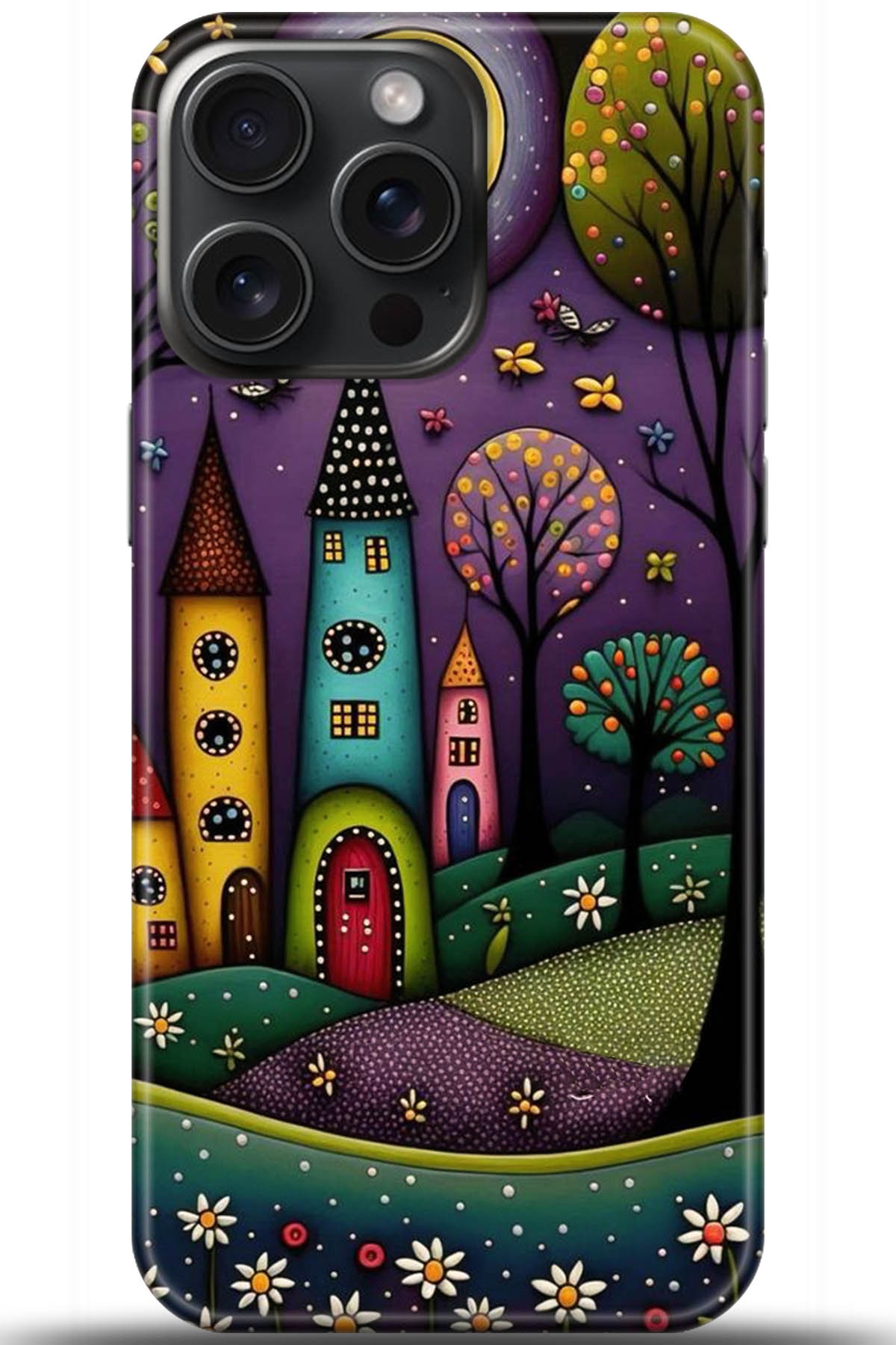 Apple iPhone 15 Pro Uyumlu Kılıf HD Baskılı Kılıf - Followed Institution 5704