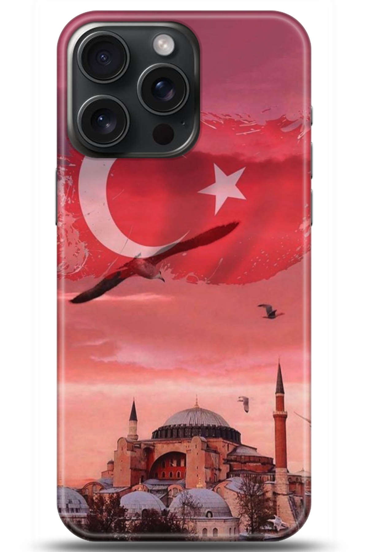 Apple iPhone 15 Pro Max Uyumlu Kılıf HD Baskılı Kılıf - Followed Institution 5179