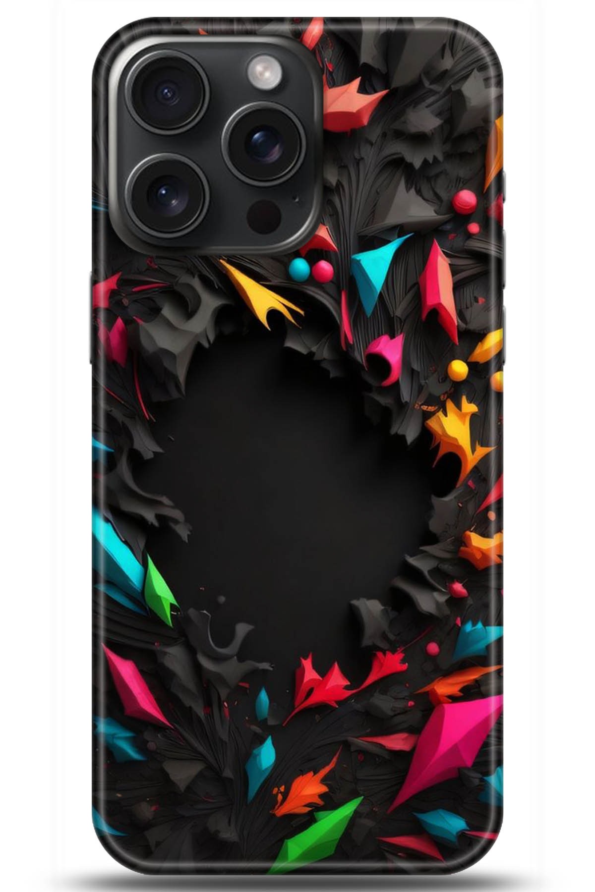 Apple iPhone 15 Pro Max Uyumlu Kılıf HD Baskılı Kılıf - Followed Institution 5253