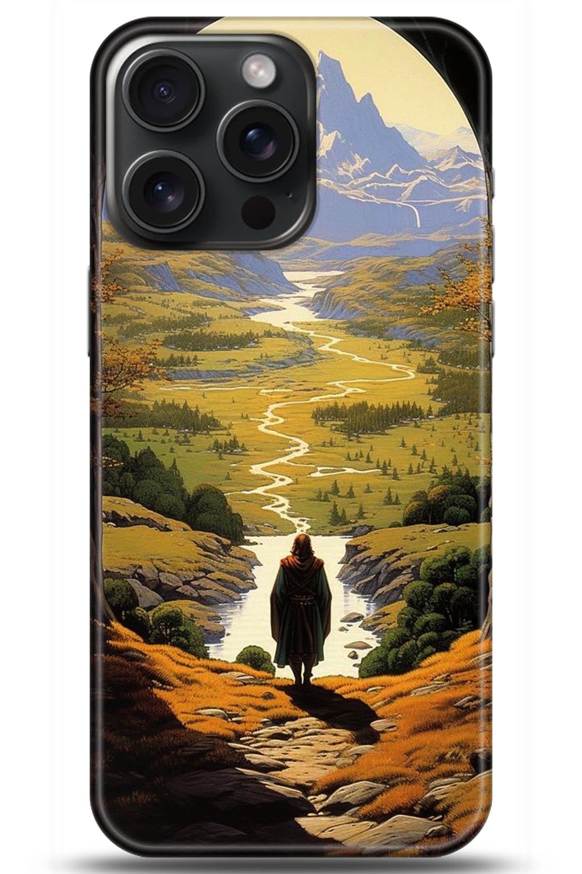 Apple iPhone 15 Pro Max Uyumlu Kılıf HD Baskılı Kılıf - Followed Institution 5263