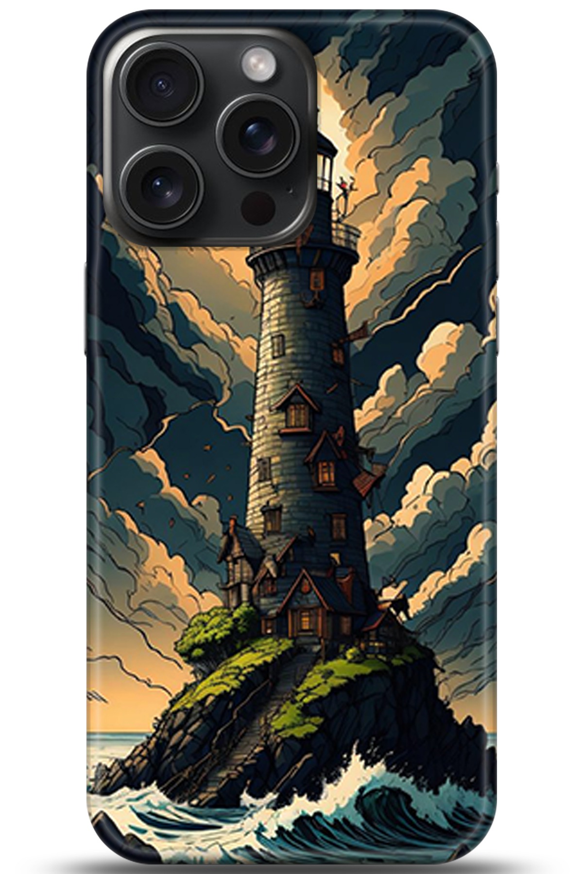 Apple iPhone 15 Pro Max Uyumlu Kılıf HD Baskılı Kılıf - Followed Institution 5363