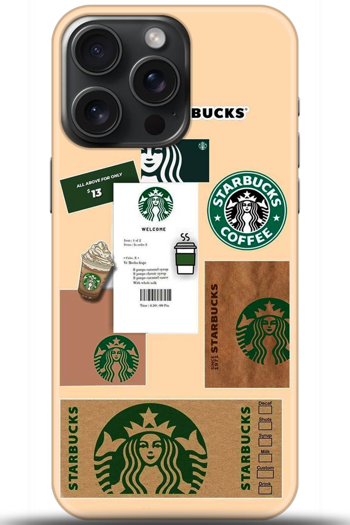 Apple iPhone 15 Pro Max Uyumlu Kılıf HD Baskılı Kılıf - Followed Institution 5470