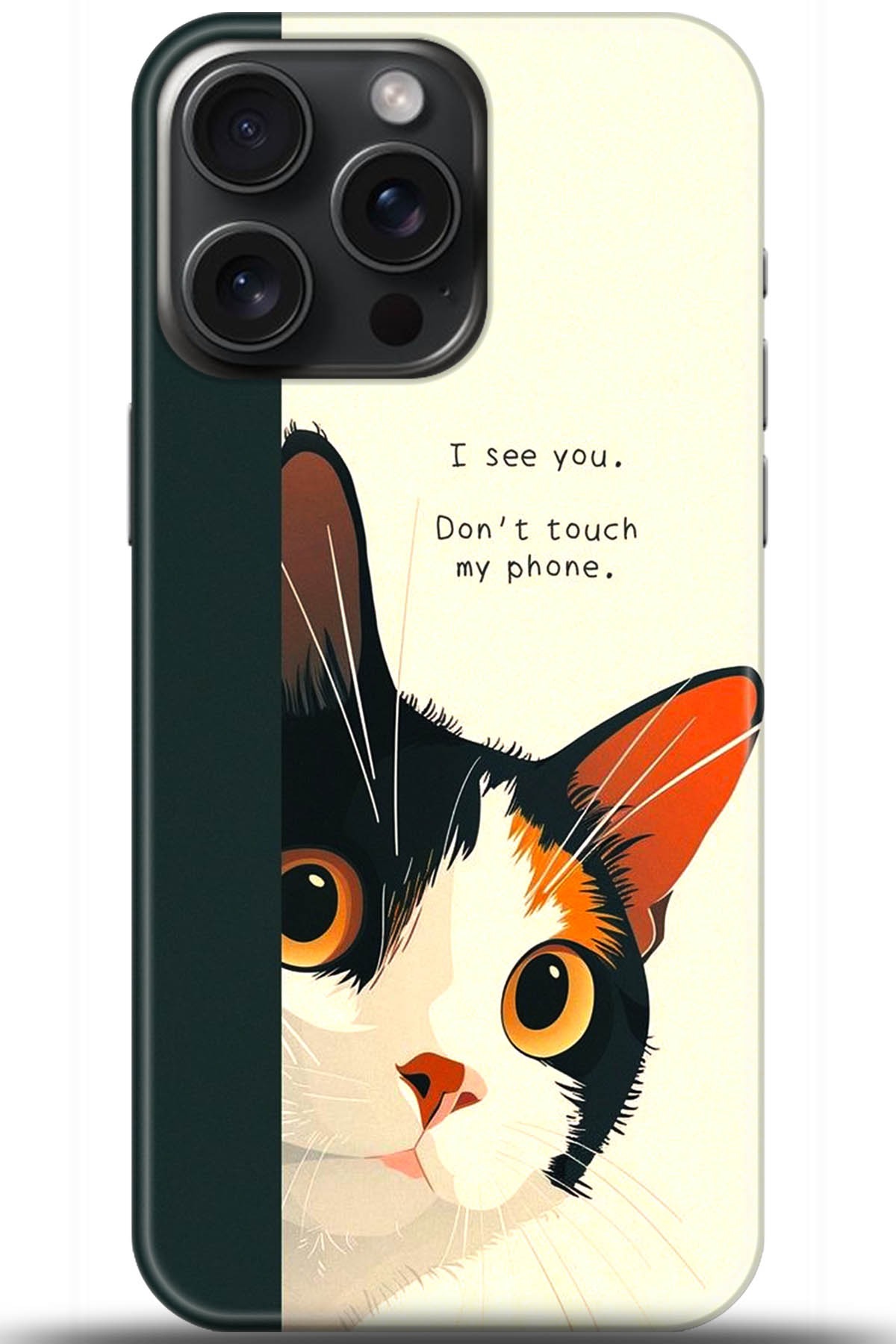 Apple iPhone 15 Pro Max Uyumlu Kılıf HD Baskılı Kılıf - Followed Institution 5649