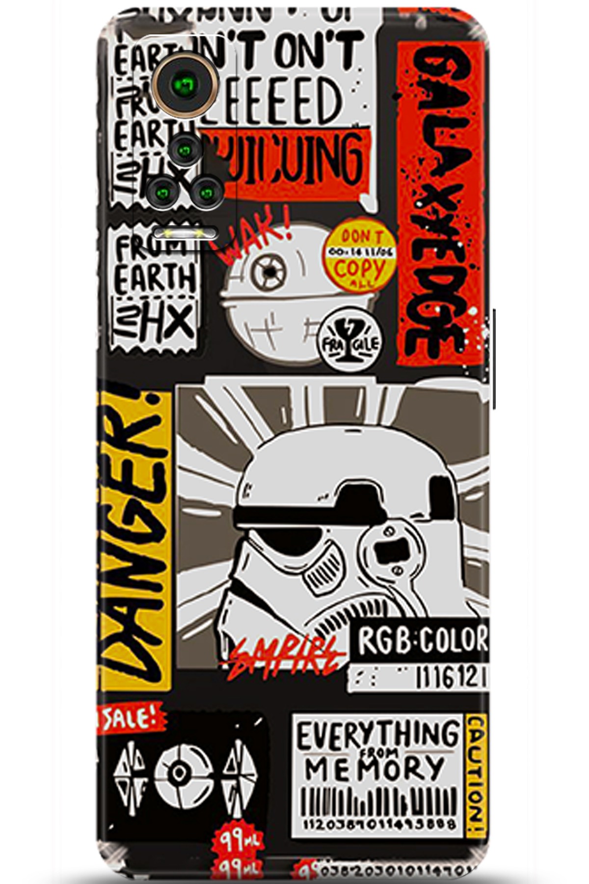 General Mobile GM 22 Pro Uyumlu Kılıf HD Baskılı Kılıf - Followed Institution 5555