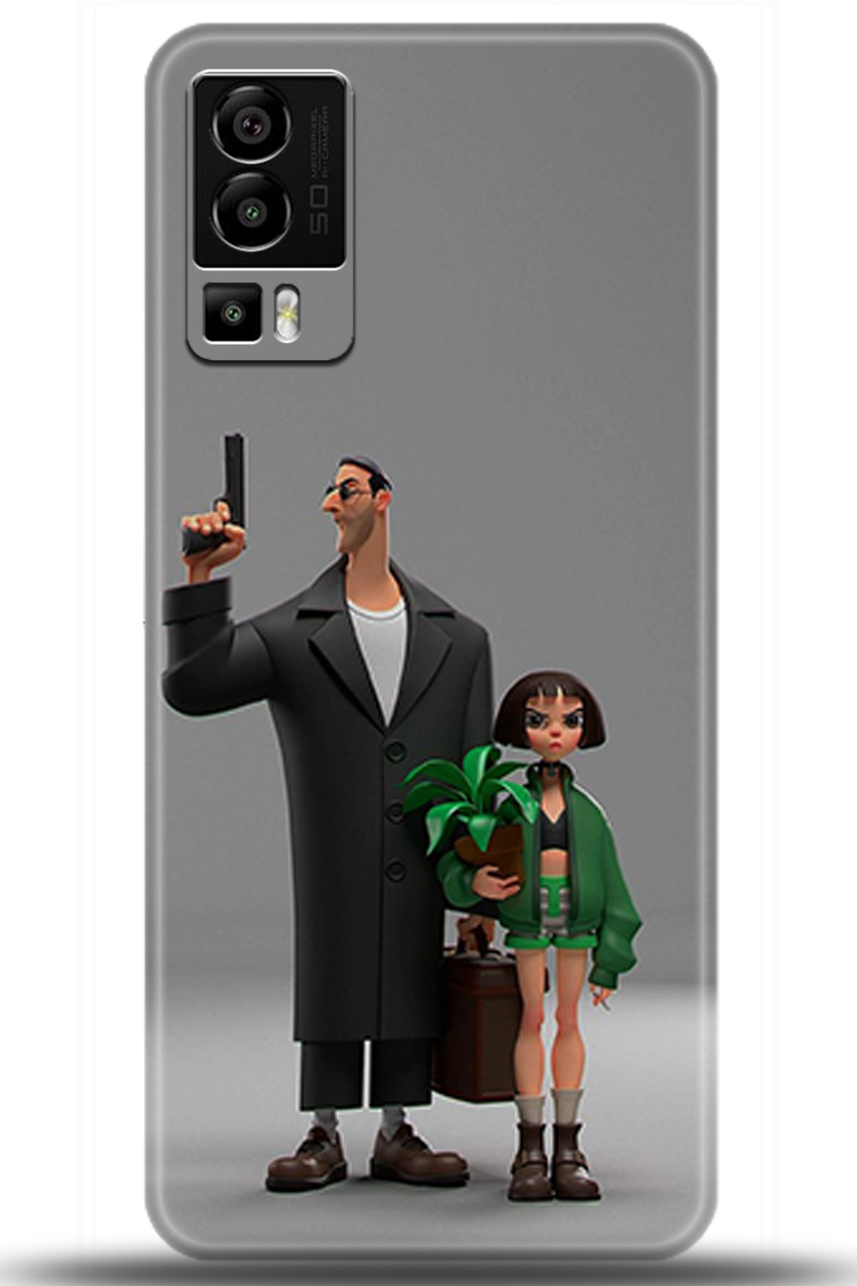 General Mobile GM 23 Uyumlu Kılıf HD Baskılı Kılıf - Followed Institution 5079