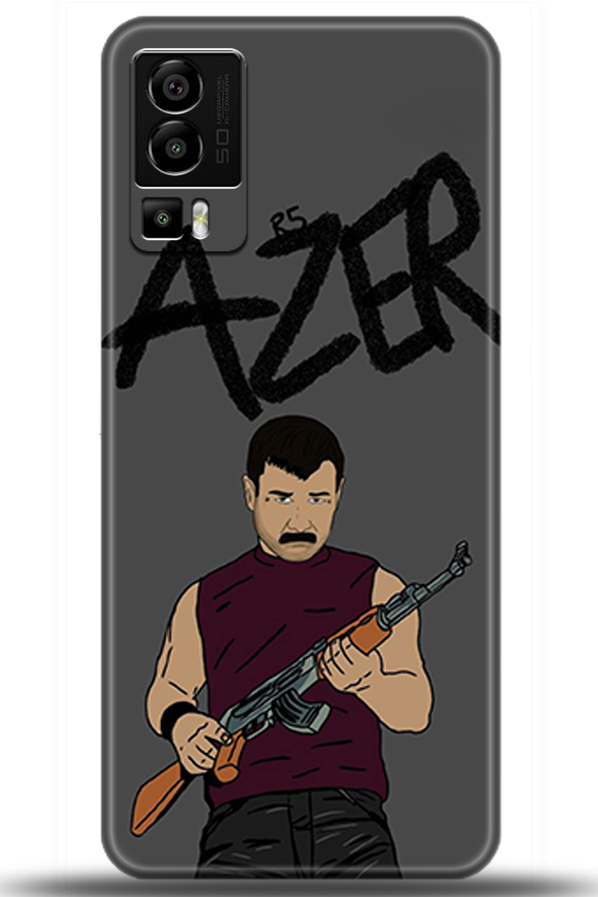 General Mobile GM 23 Uyumlu Kılıf HD Baskılı Kılıf - Followed Institution 5128