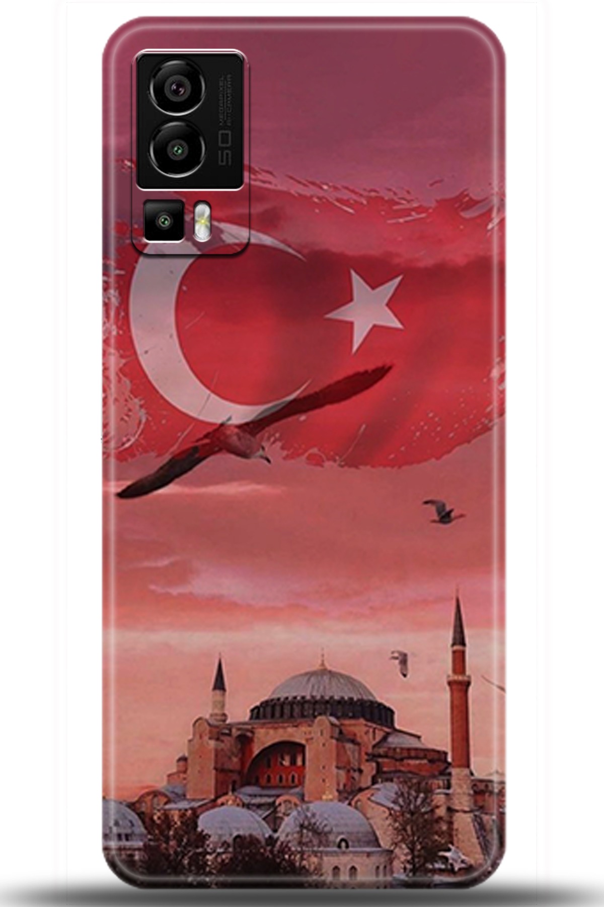 General Mobile GM 23 Uyumlu Kılıf HD Baskılı Kılıf - Followed Institution 5179