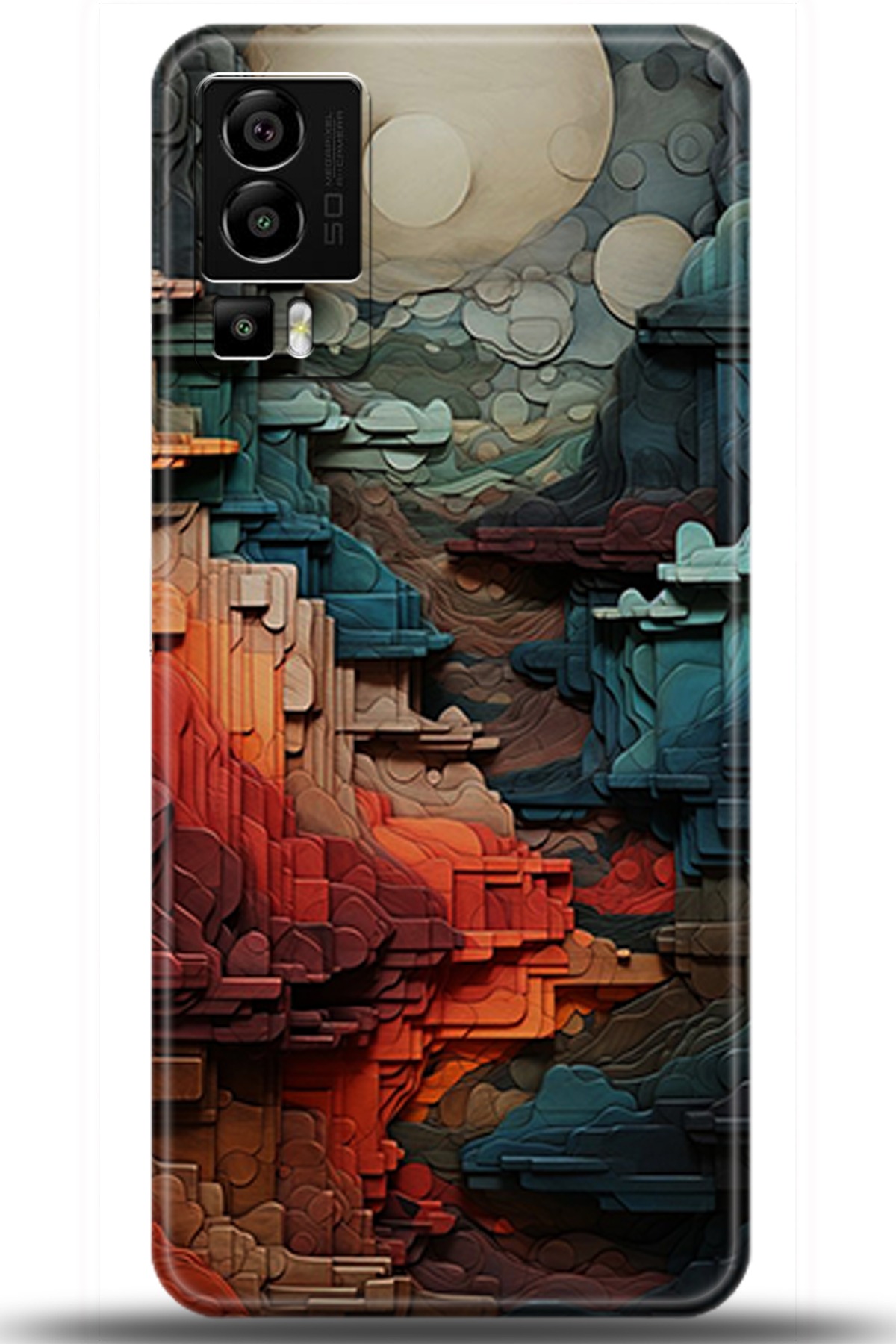 General Mobile GM 23 Uyumlu Kılıf HD Baskılı Kılıf - Followed Institution 5218