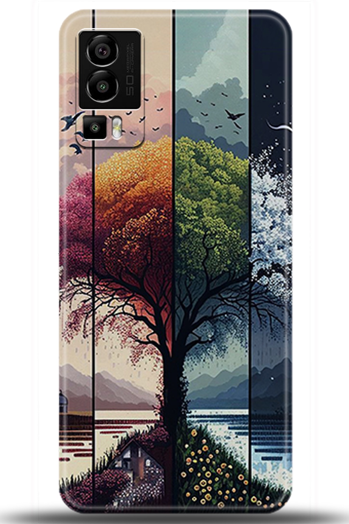 General Mobile GM 23 Uyumlu Kılıf HD Baskılı Kılıf - Followed Institution 5369