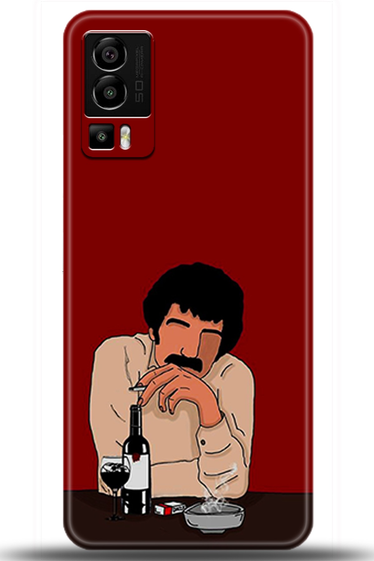 General Mobile GM 23 Uyumlu Kılıf HD Baskılı Kılıf - Followed Institution 5396