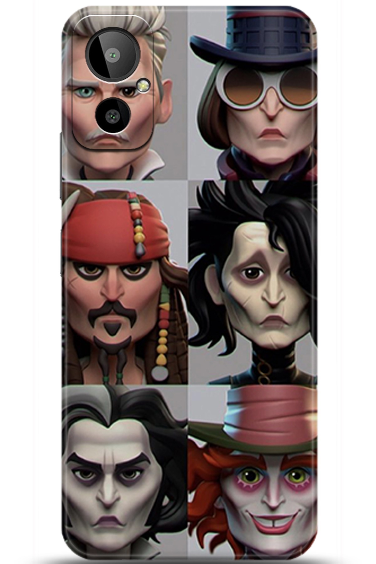 General Mobile GM 23 SE Uyumlu Kılıf HD Baskılı Kılıf - Followed Institution 5001