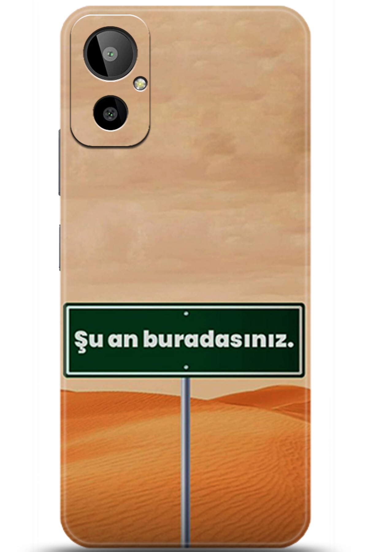 General Mobile GM 23 SE Uyumlu Kılıf HD Baskılı Kılıf - Followed Institution 5159