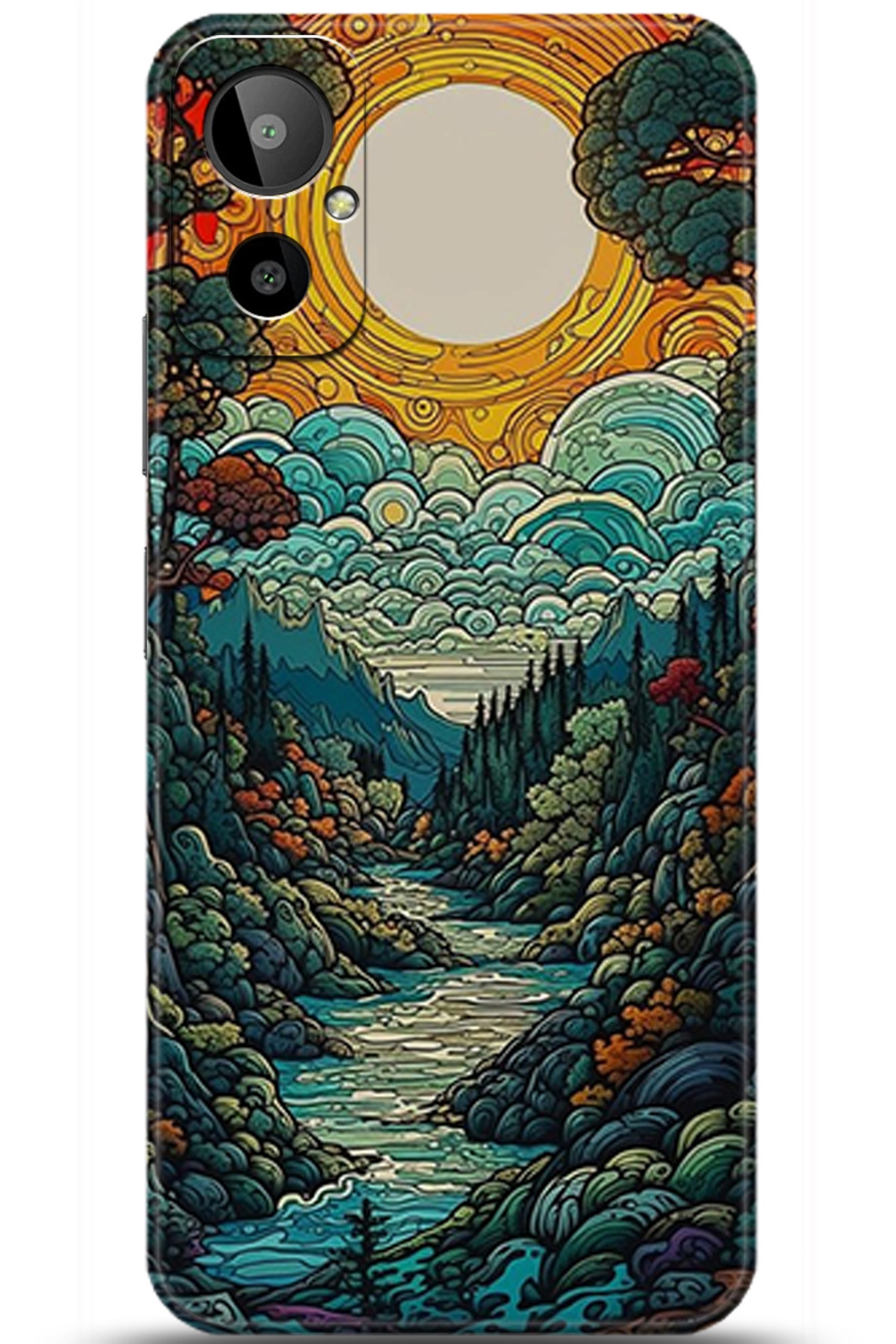 General Mobile GM 23 SE Uyumlu Kılıf HD Baskılı Kılıf - Followed Institution 5198