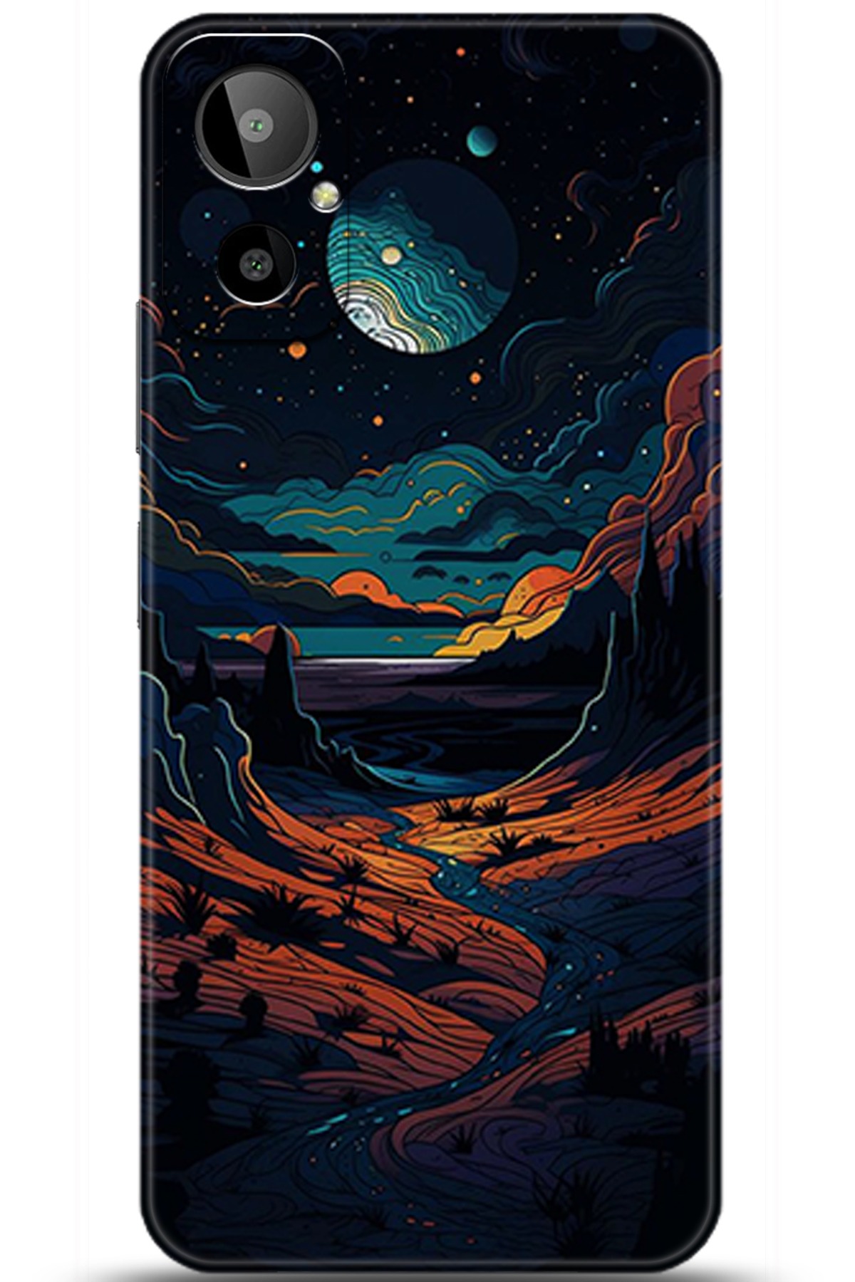 General Mobile GM 23 SE Uyumlu Kılıf HD Baskılı Kılıf - Followed Institution 5275