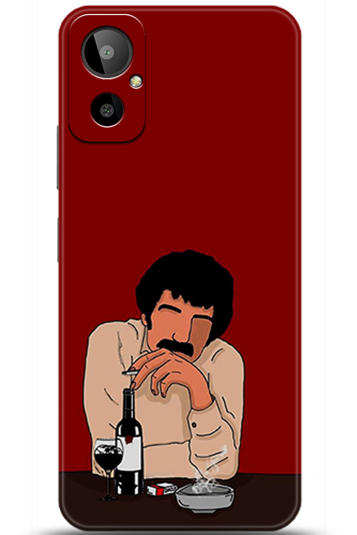 General Mobile GM 23 SE Uyumlu Kılıf HD Baskılı Kılıf - Followed Institution 5396