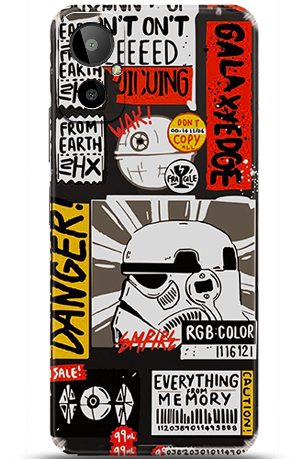 General Mobile GM 23 SE Uyumlu Kılıf HD Baskılı Kılıf - Followed Institution 5555