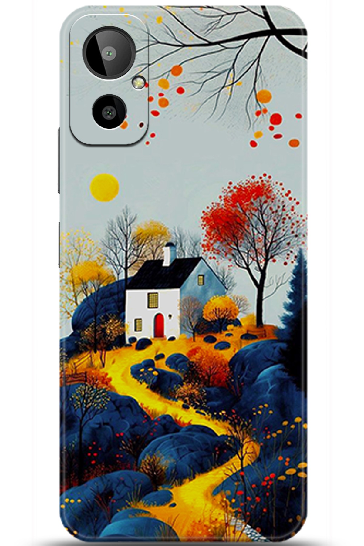 General Mobile GM 23 SE Uyumlu Kılıf HD Baskılı Kılıf - Followed Institution 5569