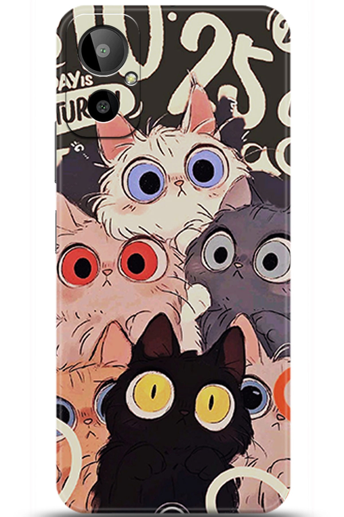 General Mobile GM 23 SE Uyumlu Kılıf HD Baskılı Kılıf - Followed Institution 5641