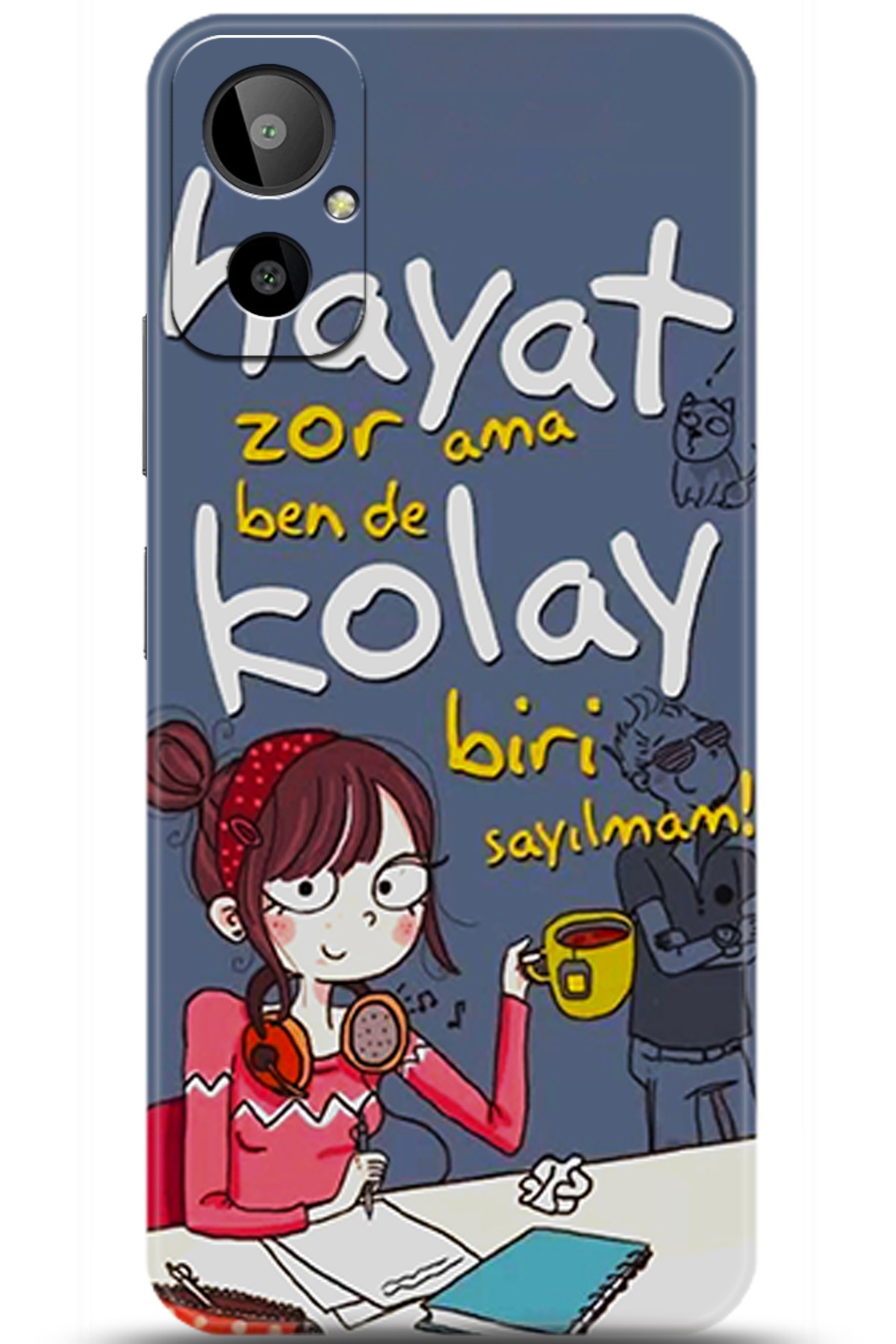 General Mobile GM 23 SE Uyumlu Kılıf HD Baskılı Kılıf - Followed Institution 5686